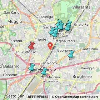 Mappa Via Guerrazzi, 20052 Monza MB, Italia (1.77667)