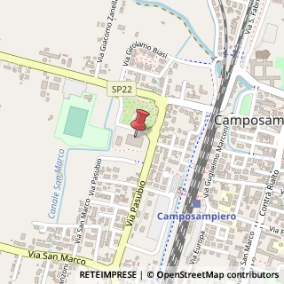 Mappa Via Martiri della Libertà, 25, 35012 Camposampiero, Padova (Veneto)