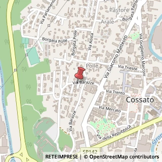 Mappa Via Barazze, 17, 13836 Cossato, Biella (Piemonte)
