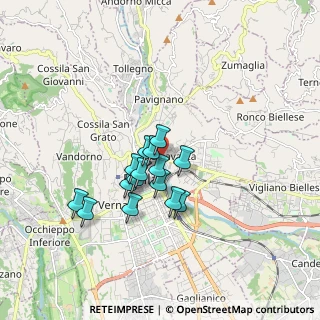 Mappa Via del, 13900 Biella BI, Italia (1.27067)