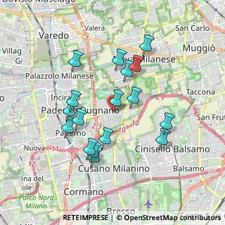 Mappa Viale Arturo Toscanini, 20037 Paderno Dugnano MI, Italia (1.70529)