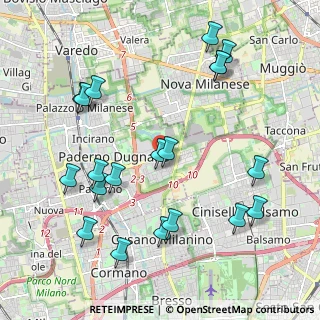 Mappa Viale Arturo Toscanini, 20037 Paderno Dugnano MI, Italia (2.333)