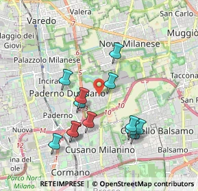 Mappa Viale Arturo Toscanini, 20037 Paderno Dugnano MI, Italia (1.74846)