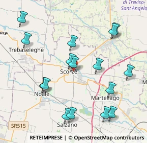 Mappa Via Monte Ortigara, 30037 Scorzè VE, Italia (4.43)