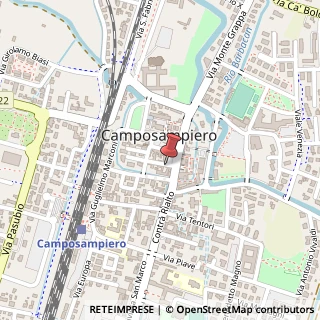 Mappa Piazza Vittoria, 15, 35012 Camposampiero, Padova (Veneto)