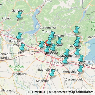 Mappa Via XXV Aprile, 25060 Cellatica BS, Italia (16.35889)
