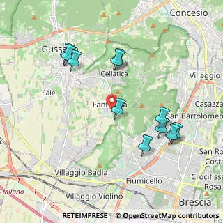 Mappa Via XXV Aprile, 25060 Cellatica BS, Italia (1.99909)