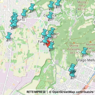 Mappa Via XXV Aprile, 25060 Cellatica BS, Italia (1.374)
