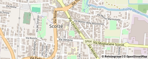 Mappa Scorzè