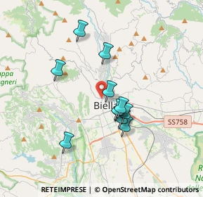 Mappa Via Camillo Benso Cavour, 13900 Biella BI, Italia (2.85182)