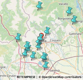 Mappa Via Camillo Benso Cavour, 13900 Biella BI, Italia (15.686)