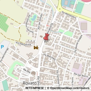 Mappa Via Franciacorta, 12, 25038 Rovato, Brescia (Lombardia)