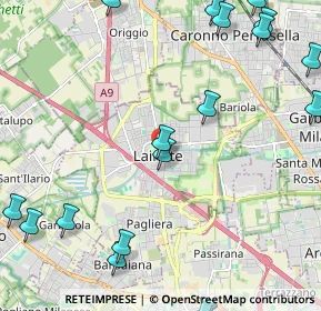 Mappa Via Don Gaetano Garzoli, 20045 Lainate MI, Italia (3.246)