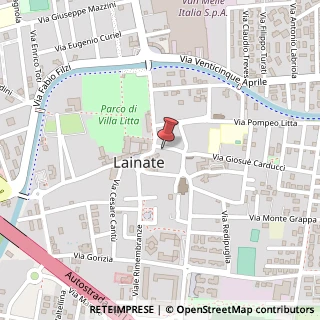 Mappa Piazza Angelo Borroni, 3, 20020 Lainate, Milano (Lombardia)