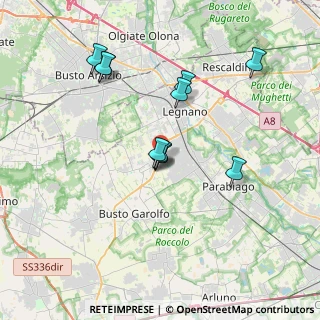 Mappa Via Pola, 20010 San Giorgio Su Legnano MI, Italia (3.22)