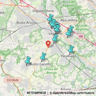 Mappa Via Pola, 20010 San Giorgio Su Legnano MI, Italia (3.445)