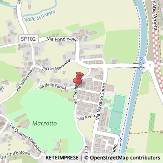 Mappa Via Fondovalle,  17, 36070 Trissino, Vicenza (Veneto)