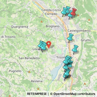 Mappa Via Pianacattiva di Mezzo, 36070 Trissino VI, Italia (2.38556)