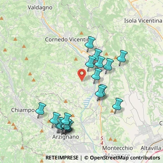 Mappa Via Pianacattiva di Mezzo, 36070 Trissino VI, Italia (4.2795)