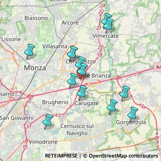 Mappa Via Paracelso 26 Centro Direzionale Colleoni, 20864 Agrate Brianza MB, Italia (3.85308)