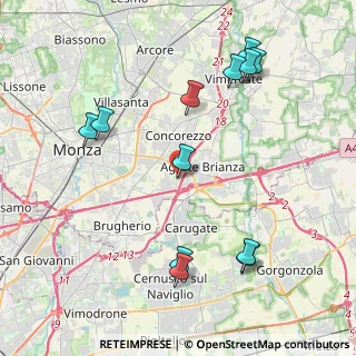 Mappa Via Paracelso 26 Centro Direzionale Colleoni, 20864 Agrate Brianza MB, Italia (4.62833)