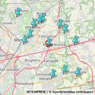Mappa Via Paracelso 26 Centro Direzionale Colleoni, 20864 Agrate Brianza MB, Italia (4.67538)