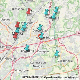 Mappa Via Paracelso 26 Centro Direzionale Colleoni, 20864 Agrate Brianza MB, Italia (4.37643)
