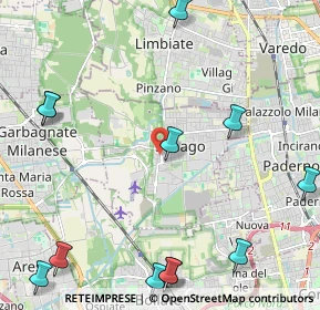 Mappa Via della Repubblica, 20030 Senago MI, Italia (3.02917)