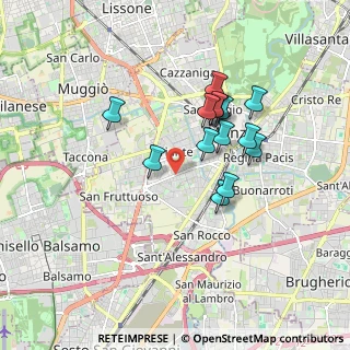 Mappa Viale Romagna, 20052 Monza MB, Italia (1.48143)