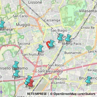 Mappa Viale Romagna, 20052 Monza MB, Italia (2.95091)