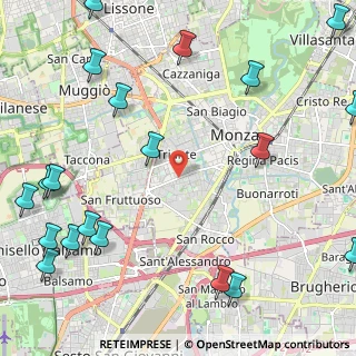 Mappa Viale Romagna, 20052 Monza MB, Italia (3.253)