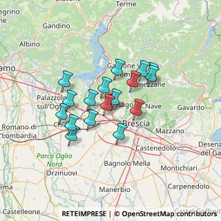 Mappa Rodengo Saiano, 25050 Rodengo-saiano BS, Italia (10.56118)