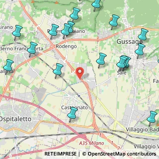 Mappa Rodengo Saiano, 25050 Rodengo-saiano BS, Italia (3.002)