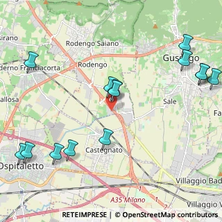 Mappa Rodengo Saiano, 25050 Rodengo-saiano BS, Italia (2.67857)