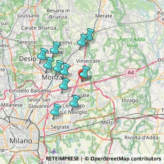 Mappa Agrate Brianza, 20864 Agrate Brianza MB, Italia (6.43273)