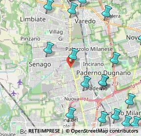 Mappa Fratelli 1, 20037 Paderno Dugnano MI, Italia (3.0475)