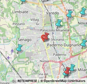Mappa Fratelli 1, 20037 Paderno Dugnano MI, Italia (3.185)