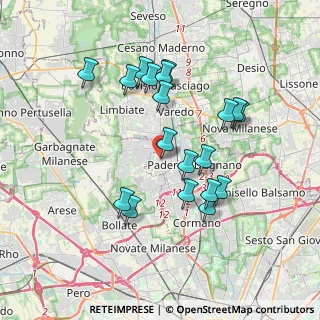 Mappa Fratelli 1, 20037 Paderno Dugnano MI, Italia (3.44579)