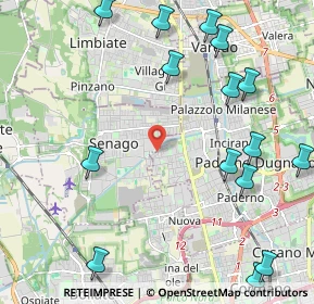 Mappa Via Andrea Costa, 20037 Paderno Dugnano MI, Italia (2.85938)