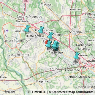 Mappa 20010 San Giorgio Su Legnano MI, Italia (3.92182)