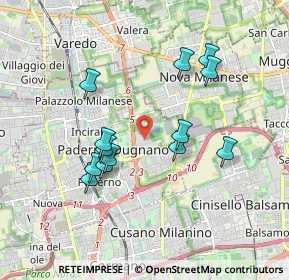 Mappa Via Strada Statale 35 dei Giovi Centro Commerciale Brianza, 20037 Paderno Dugnano MI, Italia (1.69692)