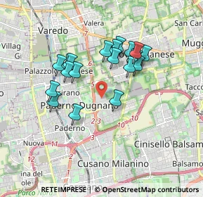 Mappa C.C. Brianza, 20037 Paderno Dugnano MI, Italia (1.5385)