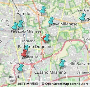 Mappa SP 44 - Località Serviane, 20037 Paderno Dugnano MI, Italia (2.32818)
