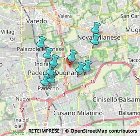 Mappa C.C. Brianza, 20037 Paderno Dugnano MI, Italia (1.33545)