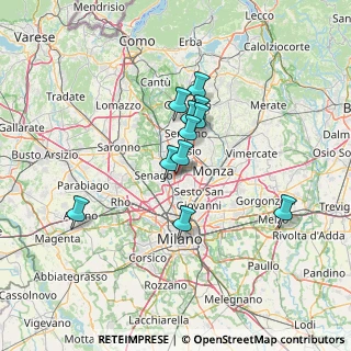 Mappa Centro Commerciale Carrefour Brianza, 20037 Paderno Dugnano MI, Italia (10.53727)