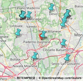 Mappa C.C. Brianza, 20037 Paderno Dugnano MI, Italia (4.87875)