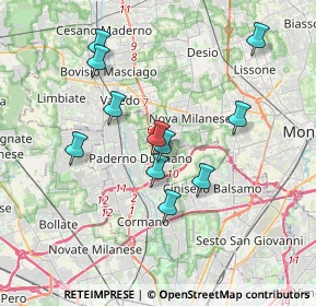 Mappa C.C. Brianza, 20037 Paderno Dugnano MI, Italia (3.33909)