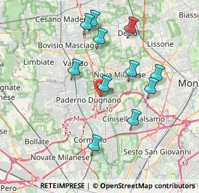 Mappa C.C. Brianza, 20037 Paderno Dugnano MI, Italia (3.63818)