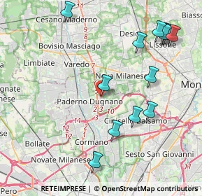 Mappa SP 44 - Località Serviane, 20037 Paderno Dugnano MI, Italia (4.75846)