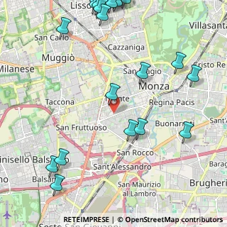 Mappa Via Venezia Giulia, 20052 Monza MB, Italia (3.0245)